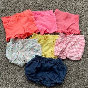 7pc Mixed set Vibrant Shorts
